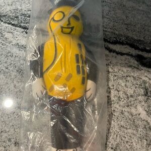 VINTAGE PLANTERS MR. PEANUT STUFFED DOLL - NEW IN ORIGINAL PACKAGING